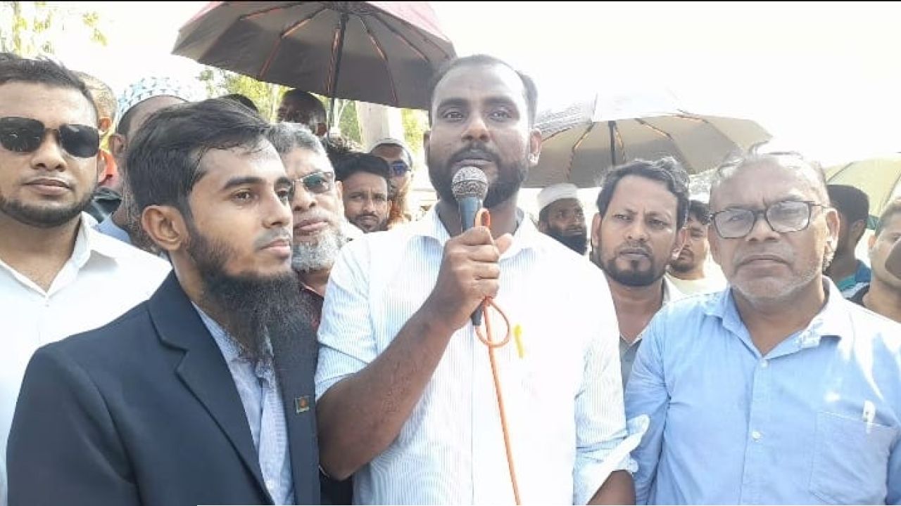 অবৈধ দখল বন্ধে  দুই ইউনিয়নের বাসিন্দা কতৃক আবাসন কোম্পানিকে ৯ দফা দাবি পেশ।